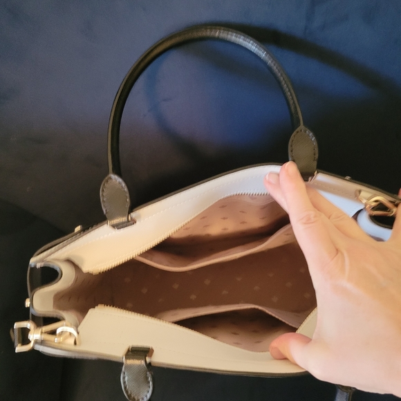 Kate Spade Black and Tan Satchel - Picture 6 of 8